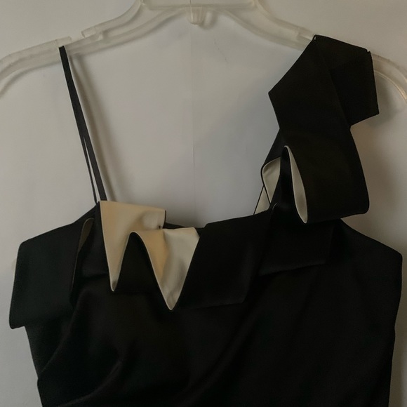 Max & Clea Black and Cream Party Dress! Size Small- Stunning Cute! - Picture 2 of 12